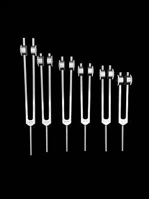 Weighted Tuning Fork Set, Harmony Healing 108